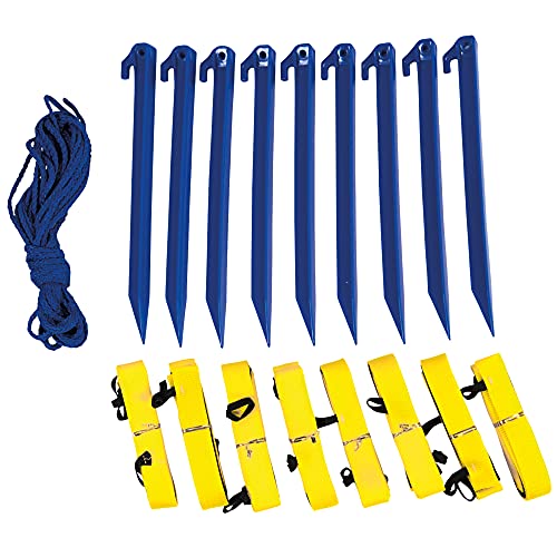 Schecker Longier Set für Hunde mit einem Radius von 3-3,5 m stärkt Konzentration Aufmerksamkeit longieren Hund