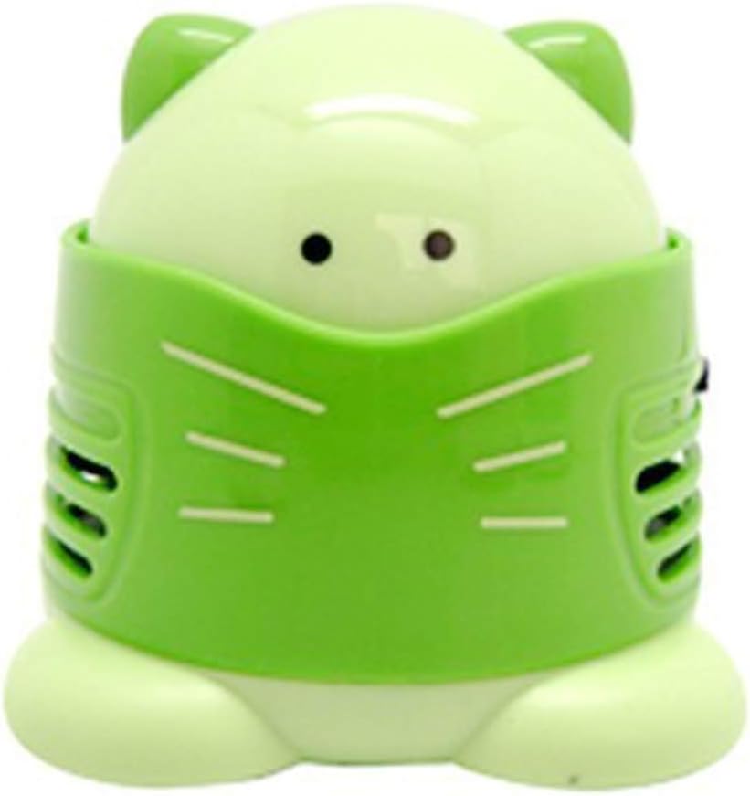 Diamond Painting Accessories-Cute Desktop Vacuum Cleaner Clean Household Mini Dust Collector For Cross Stitch Embroidery (Pink)