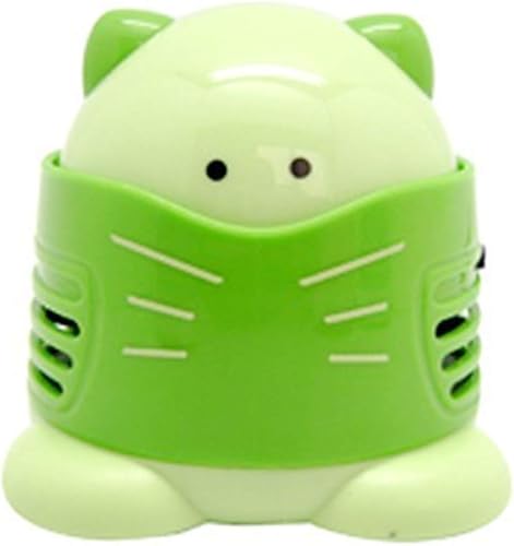 Miniatura 7 de Accesorios de pintura de diamantes, lindo aspirador de escritorio limpio para el hogar, mini colector de polvo para bordado de punto de cruz (azul)