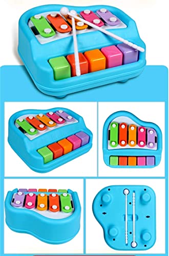 Image of Xylophone Musical Toy for Kids 8 Scale - Piano Keyboard for 1 Year Baby Boy Girl | Birthday Gift for Kids 6-12 Months | Educational Toy for Toddlers, Non-Battery (Small)