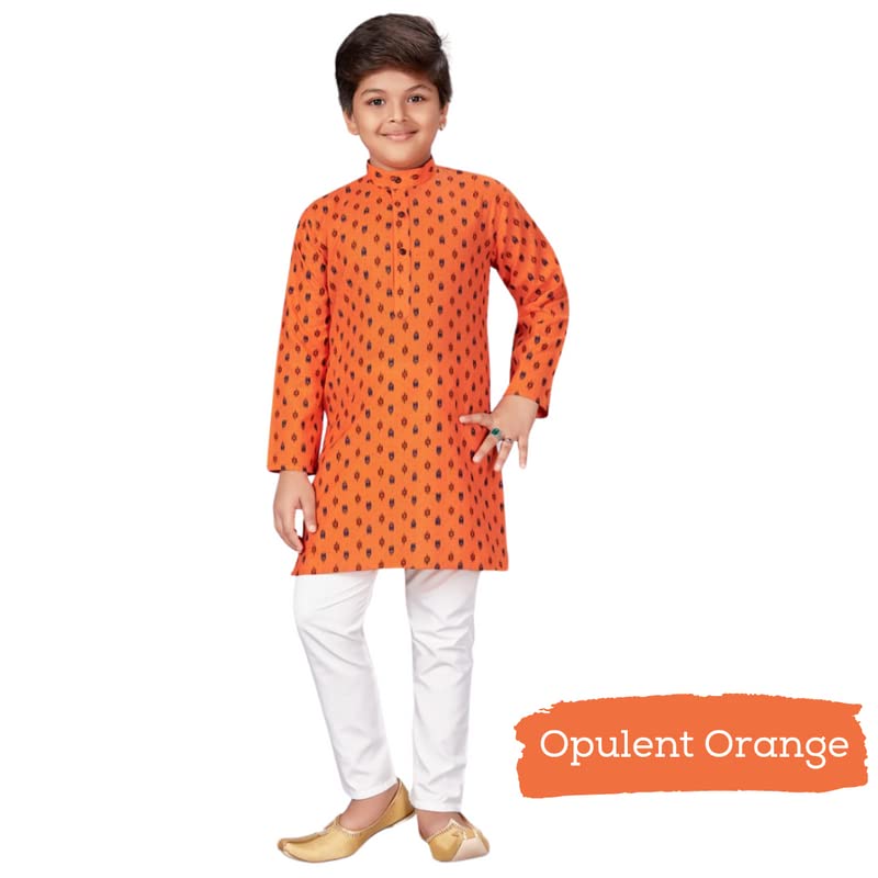 Image of NammaBaby Boys Cotton Tradtional Ethnic Wear Kurta Pajama Set Pack of 1