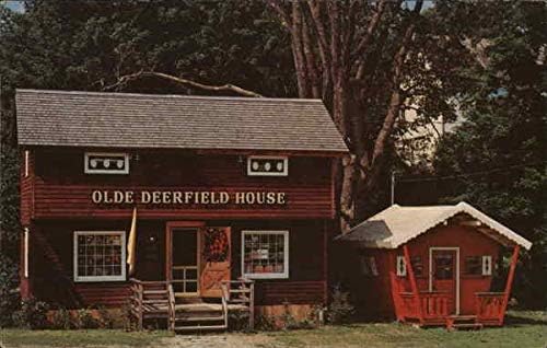 Olde Deerfield House Wilmington, Vermont VT Original Vintage Postcard