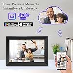 Digital Picture Frame 10.1 Inch WiFi Touch Screen Digital Photo Frame Slideshow, IPS HD Display Digital Frame 16GB Storage, Share Photos and Videos via Uhale App Gifts for Women Men Birthday Family - Image 3