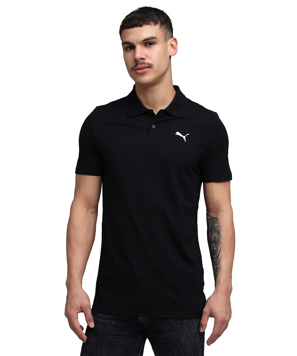 Men's Slim Fit Cotton Essential Polo T-Shirt