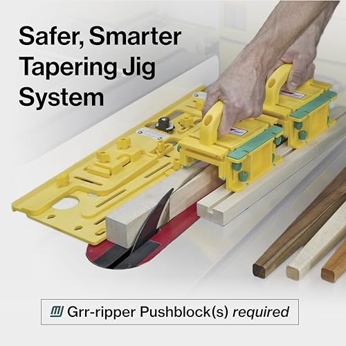 Scie circulaire de table jig Microdial pour coupes coniques ultra précises - 3