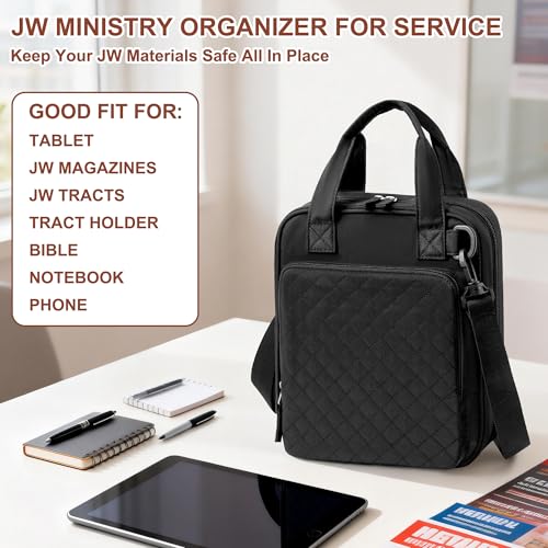 Teamoy JW Magazine & Tract Holder for Ministry, JW Ministry Organizer by Teamoy - Used condition - Image 2