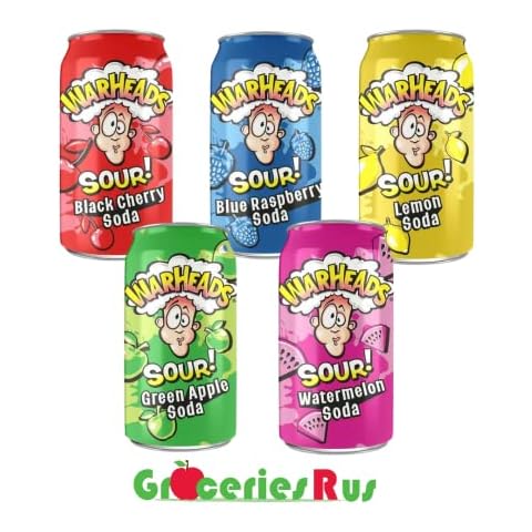 Warheads Sour Soda Pop Dosen Cover