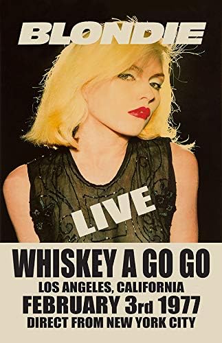 Blondie Poster #1 VINTAGE RARE BAND ROCK Posters Concert Tour Music - A4 A3 A2 - Quality Prints (A4 Not Framed (210 x 297mm))