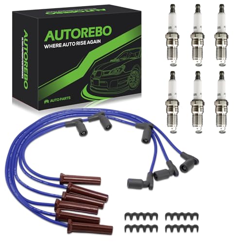 Set of 6PCS Ignition Spark Plug Wires 51432 671-6258