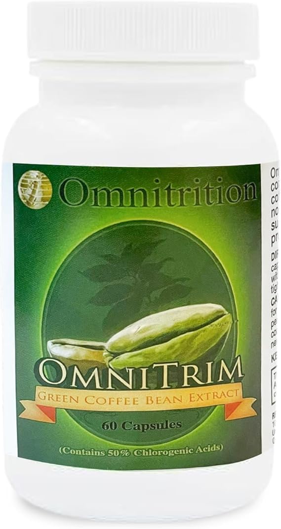 Omnitrition Green Coffee Bean Extract | 60 Capsules