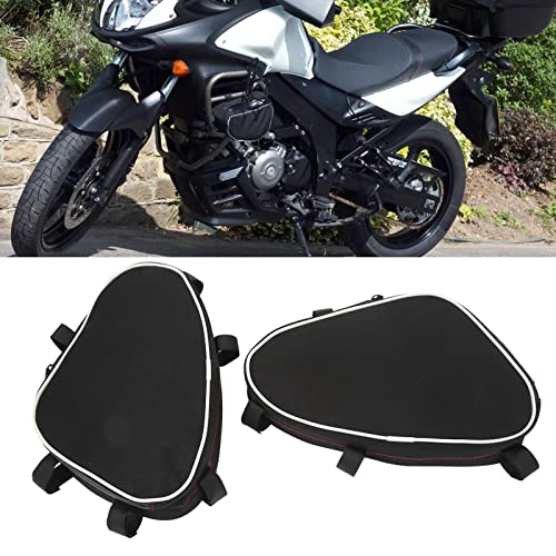 Bolsas impermeables para barras de choque de motocicleta, set lateral de 2 piezas. 6