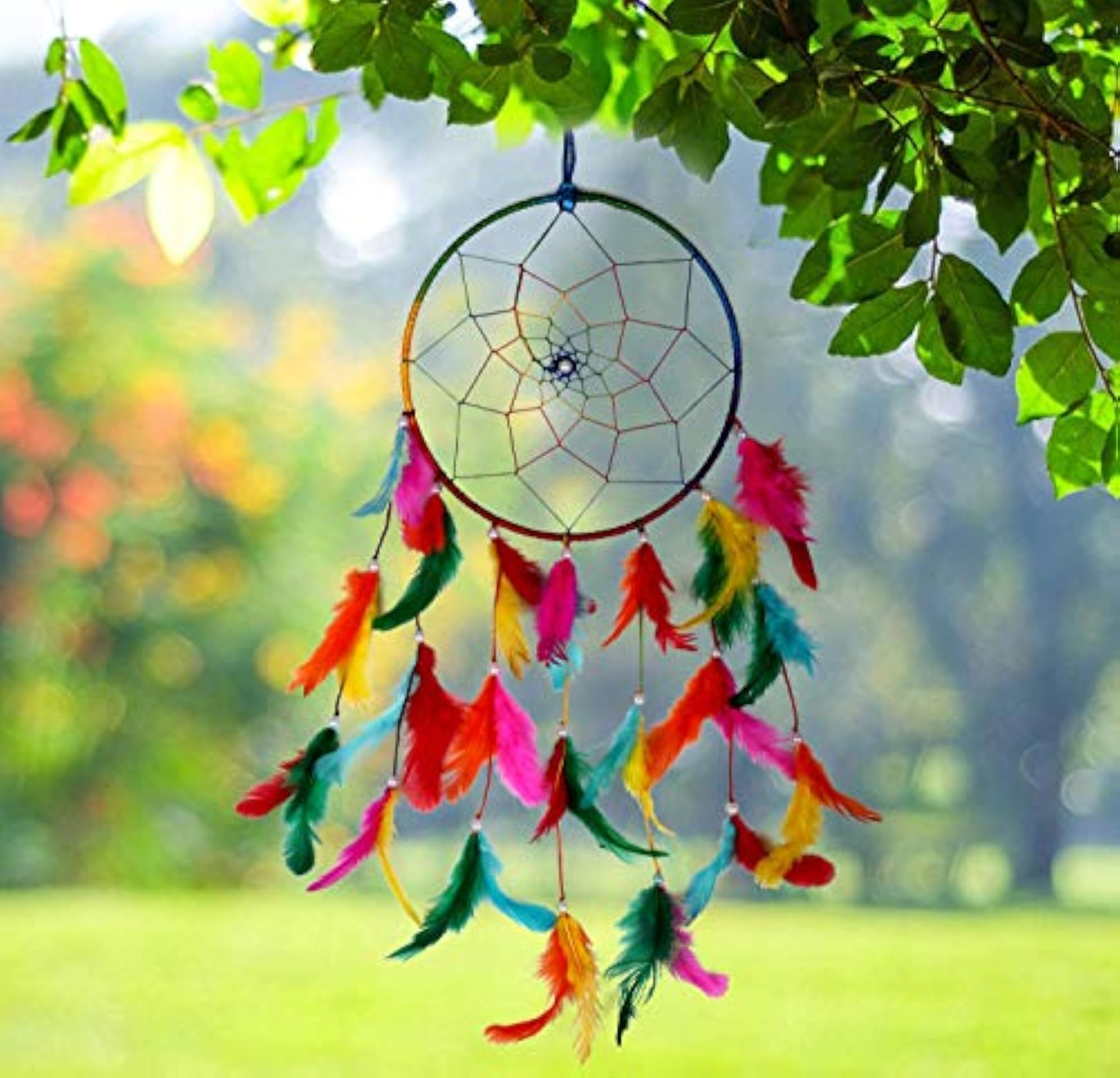 Large and Medium Multicolor Dreamcatcher Combo