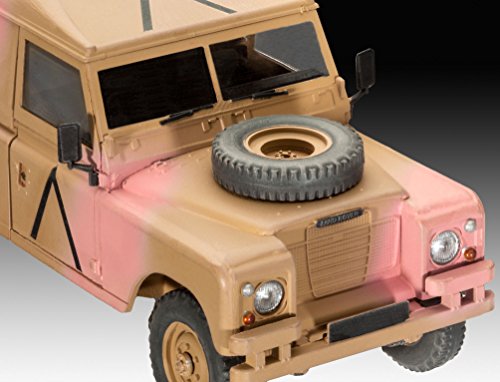 Revell Modellbausatz Panzer 1:35 - British 4x4 Off-Road Vehicle "SeriesIII (109"/LWB) im Maßstab 1:35, Level 4, originalgetreue Nachbildung mit vielen Details, 03246 – Bild 4