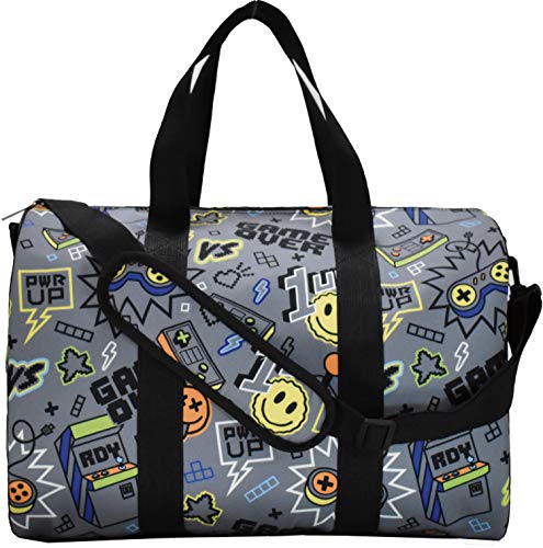 Sac de sport vintage en toile 43 cm parfait pour le week-end et la gym