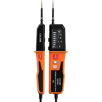 Voltage Tester, Continuity Tester, Automatic Range 12 V ~ 1000 V, IP65 Multifunctional Comprehensive Electrical Tester, Can M