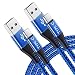 Produktbild Lang USB Typ C Kabel 3M,10ft 2Pack USB C Kabel Nylon Geflochten USB Typ C Ladekabel und Datenkabel für PS5 Controller,Samsung Galaxy S21 S20 FE S10+,A52 A72 A32 A42 5G,Tab A7 10.4 2020,Tab A 10.1 2019