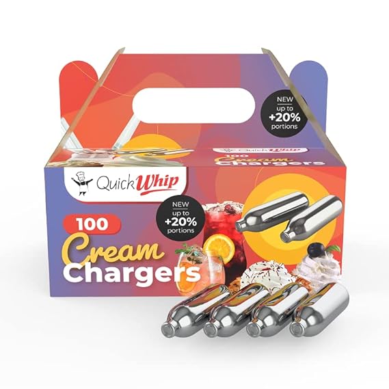 QuickWhip Pro Whipped Cream Chargers 600 packs (100