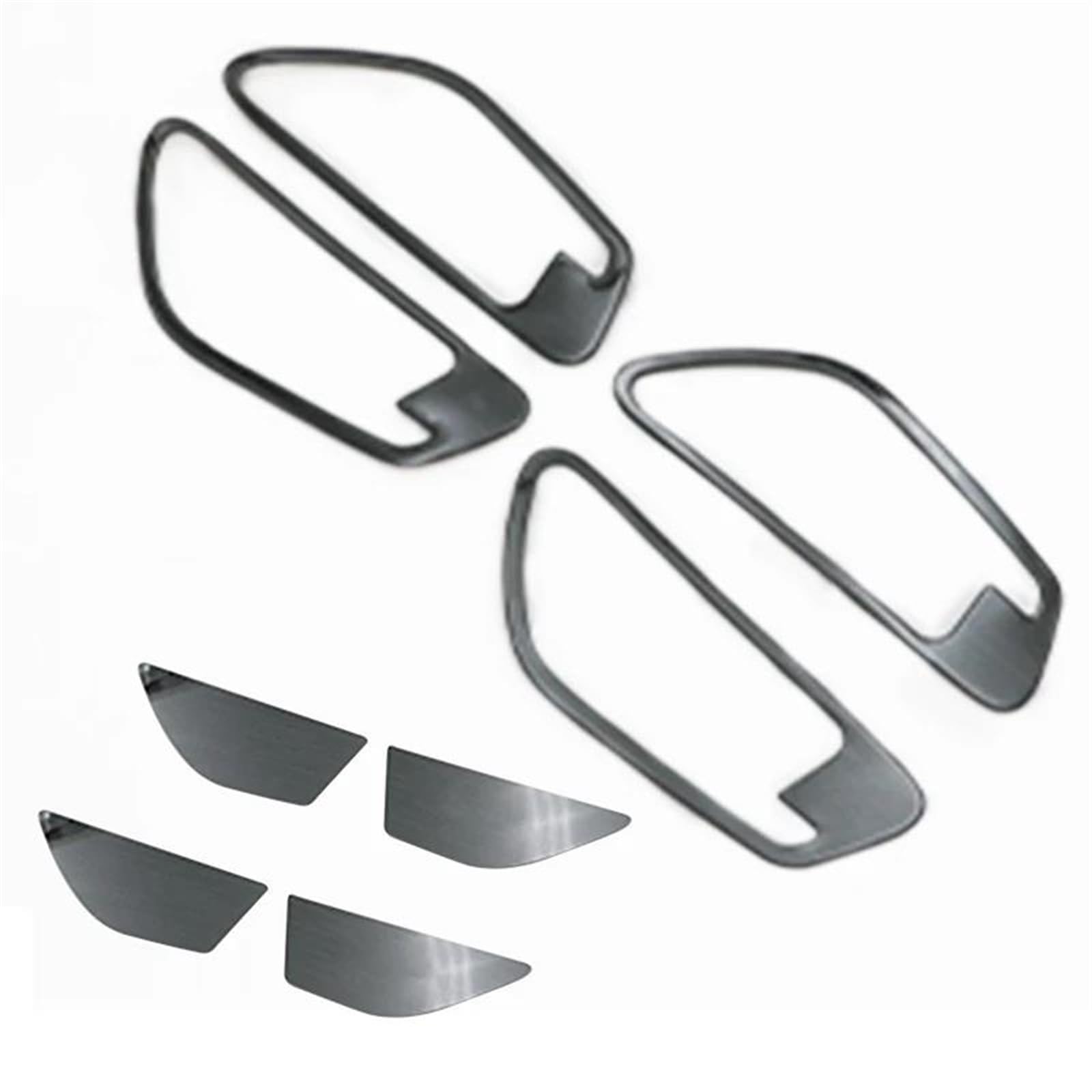 HJKDSZ Inner Door Handle Car Styling Interior Door Handle Bowl Cover Trim Sticker Accessories for Hyundai for Tucson NX4 2021 2022 2023