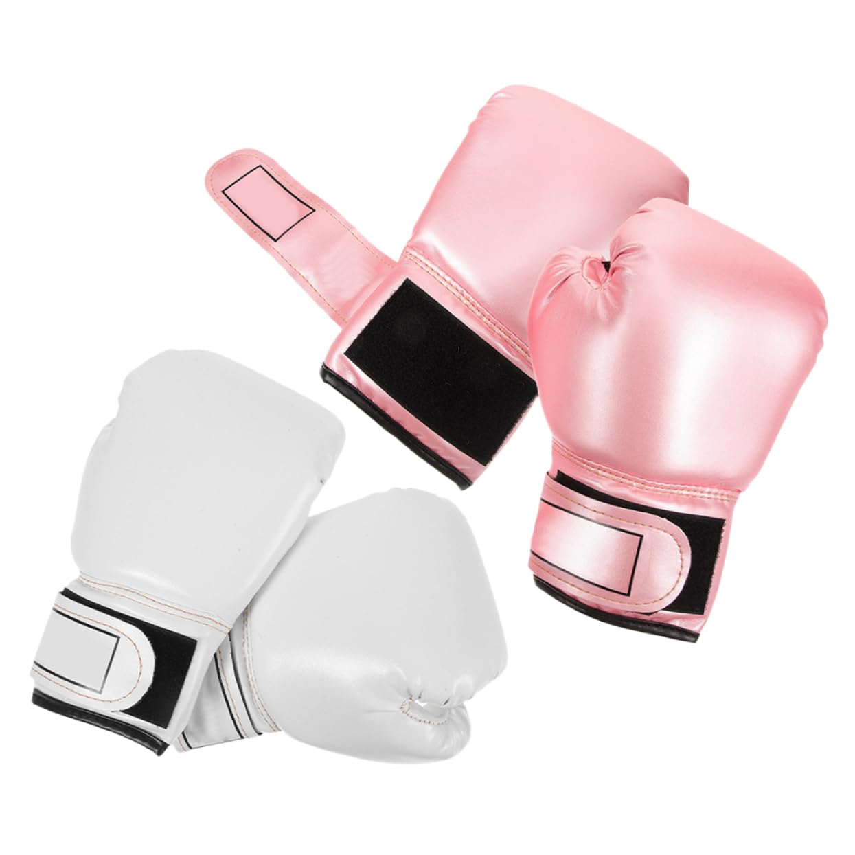 DECHOUS 2 Pairs Kids Boxing Gloves Kickboxing Gloves Training Punching Mitts Exercise Activities for Thai Martial Arts Mitts