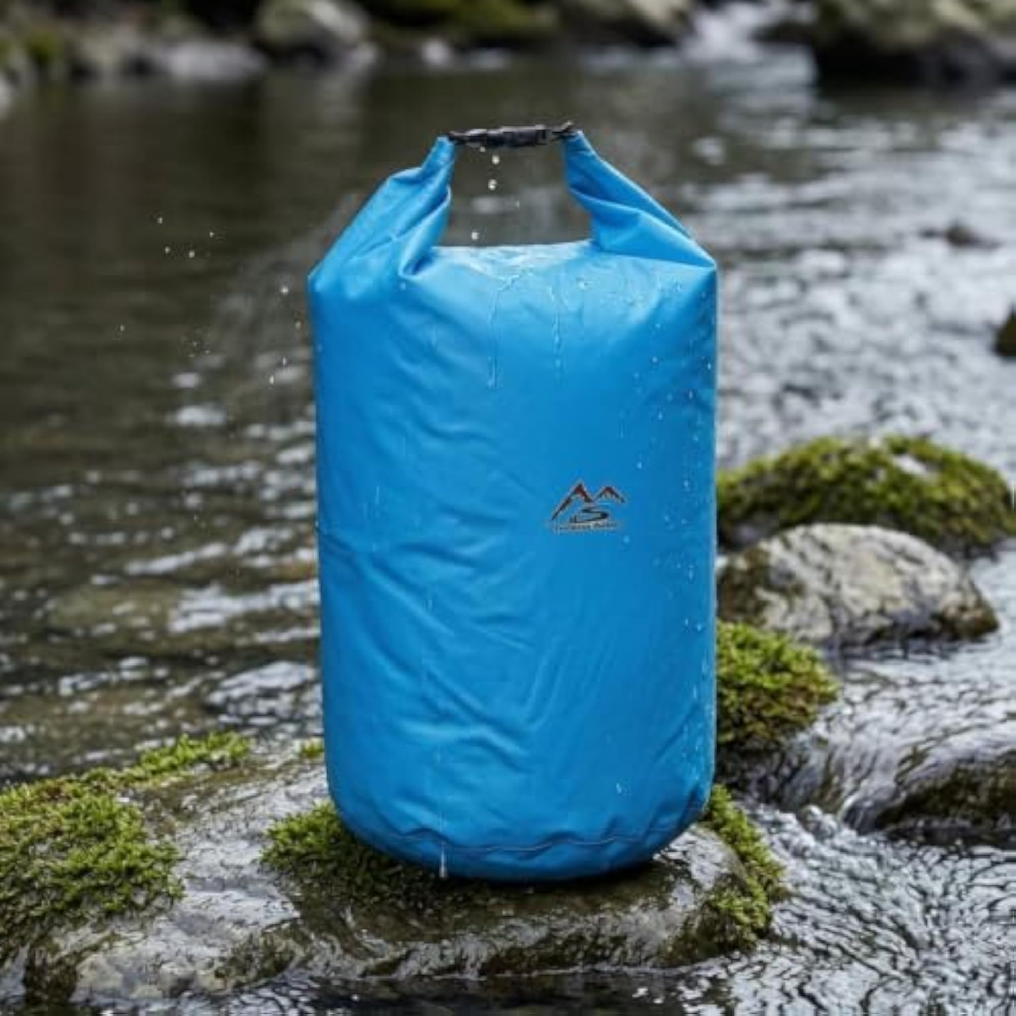 Buckle Closure Waterproof Storage Bag, Purple 5L