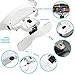 AUTOPkio Lentes de aumento, Lupa con luz 2 LED, Lupas de Gran...