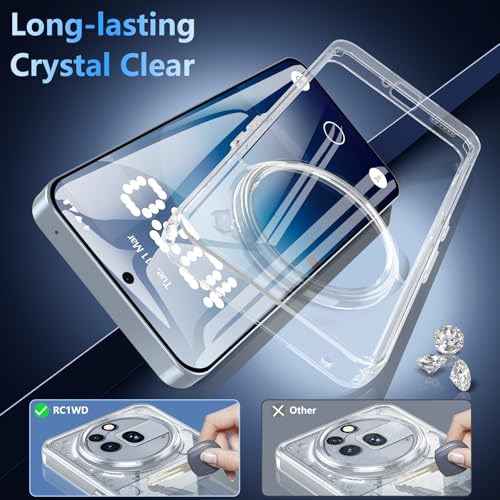 Coque Nothing Phone (3a) Pro transparente antichoc avec protège-écran - 5
