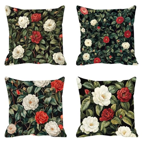 Housse coussin extérieur imperméable verte 50x50 pour sublimer votre terrasse