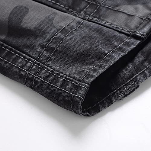 Bermuda cargo homme léger séchage rapide Lightning Edition short gris taille 38 - 5
