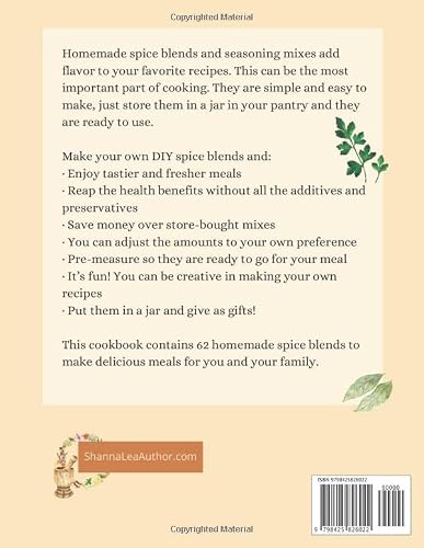 Homemade Spice Mix Recipes: 62 Tasty Spice Blends and Seasonings for Vegetables, Meat Dishes and Fish - Thumbnail 2