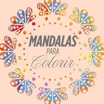 Capa do livro Livro para colorir - mandalas antiestresse (Portuguese Edition)