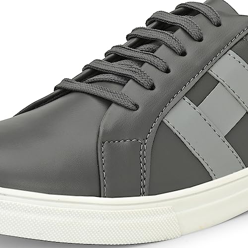 Image of Centrino Outdoor Sneakers for Men | Shoes for Man Stylish | Casual Lightweight Lace-Up Walking Shoes | Cushioned Insole | Breathable Anti-Skid Canvas Sneaker for Men | Comfortable Mens Shoes Travel (6309)
