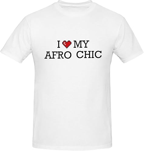Miniatura 5 de Mens T Shirts Graphic Funny I Love My Afro Chic T Shirt T Shirts for Men Graphic Funny (Color Colour, Size X-Large)