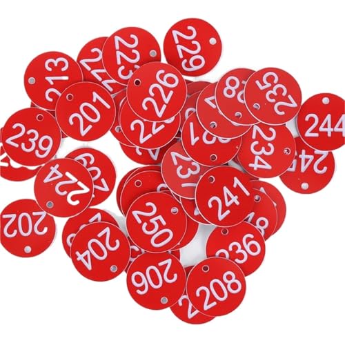 ԍ^OA 100 }`J[vX`bN^O 1`100(Red)