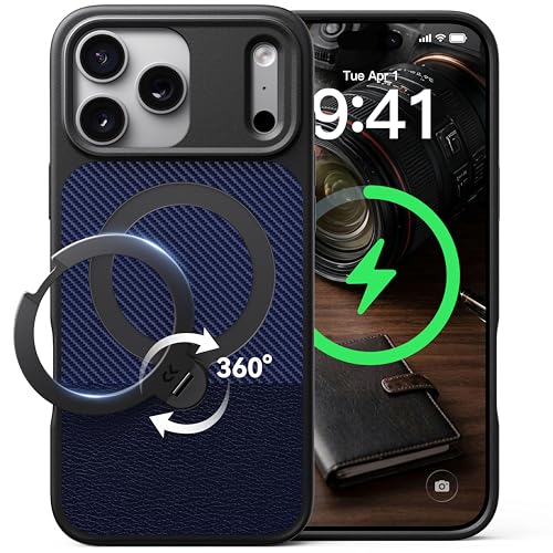 �y�@�\����Z��&�����̖��h�zCASEKOO iPhone 17 Pro MAX �p �P�[�X 360°��]�X�^���h���� MagSafe�Ή� 360°�S���ʕČRMIL�K�i �ϏՌ� �c�����Ή� ���ϋv �w��h�~ ����~�� ���C�����X�}���[�d�Ή���phone17p