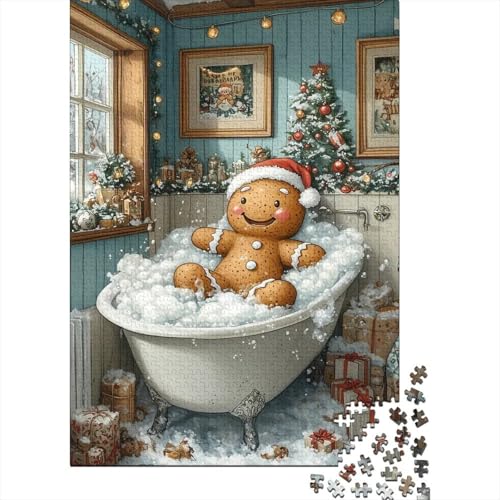 Puzzle de jengibre de 1000 piezas, el regalo de cumpleaños perfecto de 70 x 50 cm en cartón