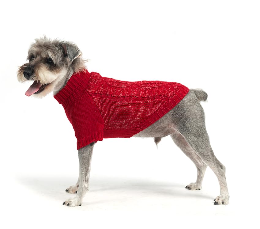 Chandail en polaire pour chien réfléchissant avec trou pour laisse EXPAWLORER SM