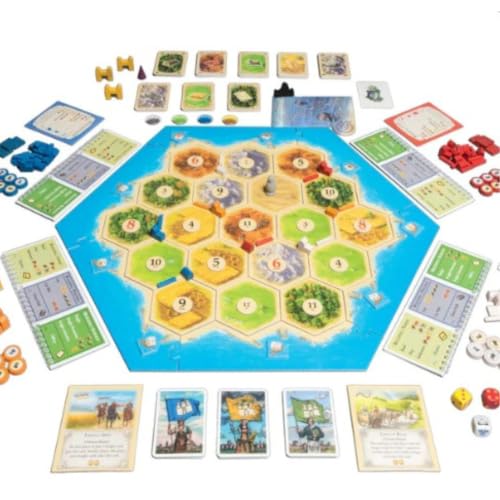 Image of Awestuffs CAIAN: Cities & Knights Expansion | Strategy & City Building | 3-4 Players | Ages 12+ | 90-120 Min