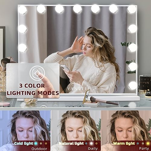 LED Vanity Mirror with Bluetooth