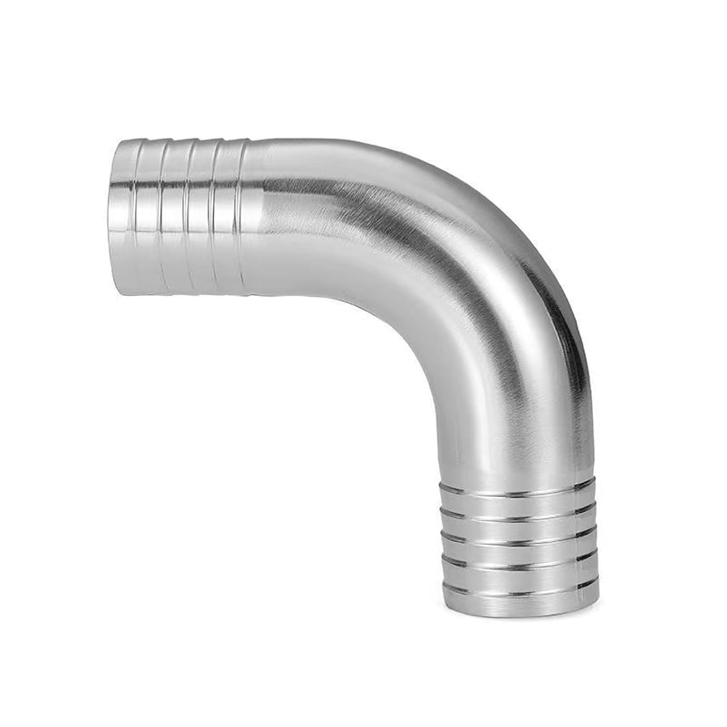 2pcs-Quality SS304 Stainless Steel 90-Degree Elbow Joints - Food-Grade Sanitary Pipe Fittings (12.7 mm - 108 mm)(Φ38mm)
