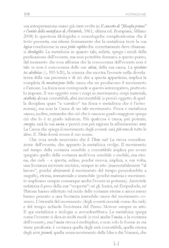 Il Motore Immobile. Metafisica Xii - 9