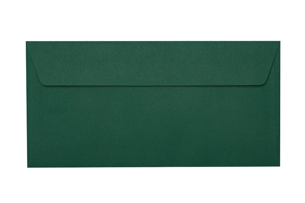 Enveloppes Longues DIN Autocollantes 110x220mm Blanc - Lot De 25 Pièces Neuf