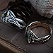 Two Serpents ring, snakes, kings, mystic, gothic jewelry