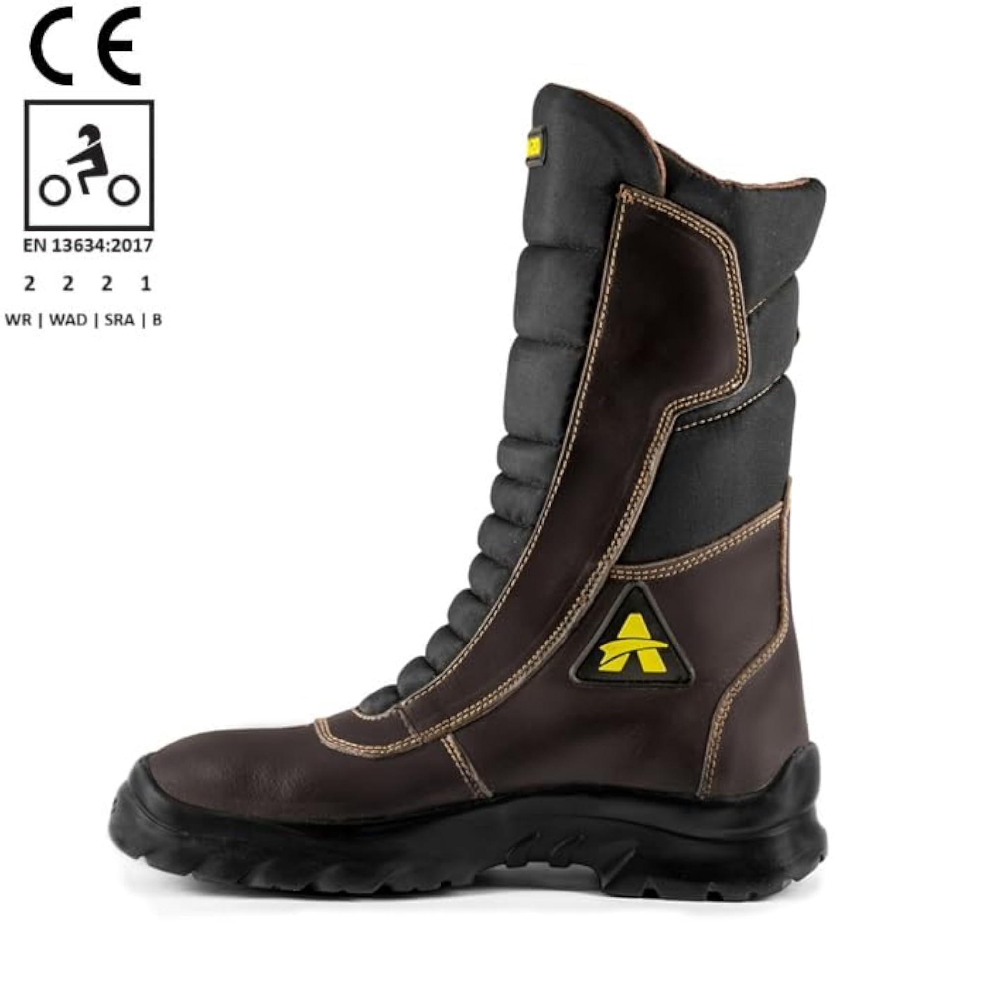 IBIS TRAIL Water-Resistant Bike Riding Boots, Size 8
