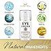 Professional Eye Cream - Anti-Aging & Wrinkle Cream for Women & Men - Made in USA - Reduces Dark Circles, Under-Eye Bags & Puffiness - Eye Care with Hyaluronic Acid & Vitamin E (1 FL OZ)