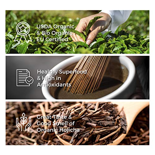 Suwirun Organic Hojicha Powder 4oz | Premium Roasted Loose Leaves Organic Matcha Powder Tea in Reddish-Brown : Unsweetened Natural Low Caffeine Macha Powder Organic Hojicha Tea Powder Boba Tea Powder Suwirun Organic Hojicha Powder 4oz | Premium Roasted Loose Leaves Organic Matcha Powder Tea in Reddish-Brown : Unsweetened Natural Low Caffeine Macha Powder Organic Hojicha Tea Powder Boba Tea Powder