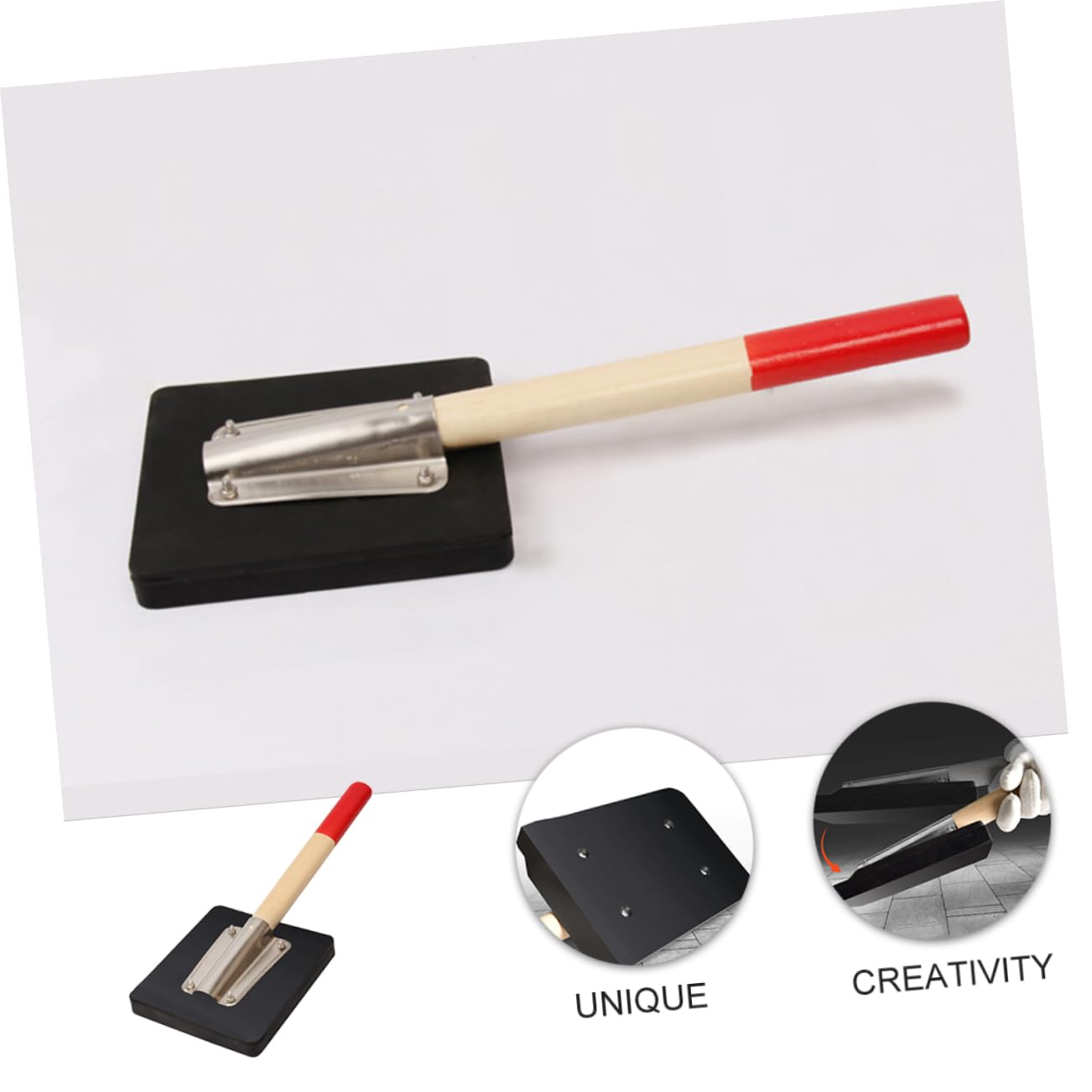VILLCASE De Pavage De Carrelage Outil De Construction Marteau Caoutchouc Maillet Utile Pour Aplatissement De Tuiles
