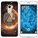 Produktbild PhoneNatic Case kompatibel mit HTC One X10 Silikon-Hülle Element Feuer M3