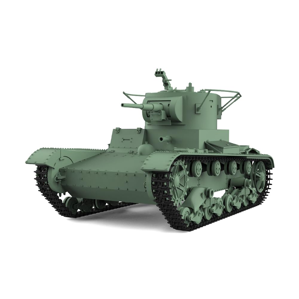 SS56597 Kit Modello Militare 1/56 Carro Armato Leggero sovietico T-26