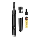 Electric Eyebrow Trimmer, Painless Portable Eyebrow Shaper Trimmer Kit for Women Men, Eyebrow Hair Trimmer with Battery for Face Lips Armpit Leg Body