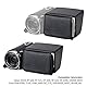JJC LCD-Sonnenblende für 3,5-Zoll-Bildschirme, ausklappbare DSLR-Kamera, Camcorder, LCD-Bildschirm, Sonnenblende für Sony Canon Nikon DSLR Kamera